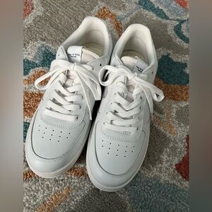 NWOT Rag & Bone Classic White Lace-Up Sneakers